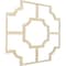 Ekena Millwork 66 56W x 66 56H x 38T Large Bradley Decorative Fretwork Wood Ceiling Panels, Birch CELW67X67X0375BRDBI - alternate 5